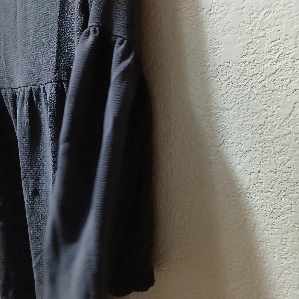 asos size 6 Gray Long Sleeve Dress